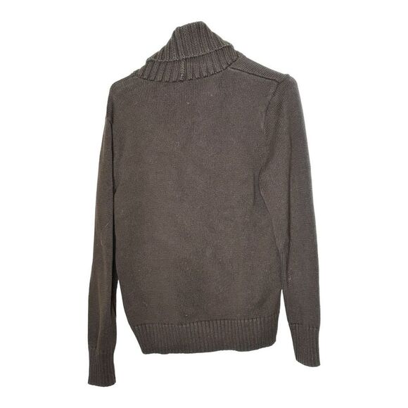 Lauren Ralph Lauren Women Sweater XL Brown Shawl Collar  Classic - Picture 7 of 9